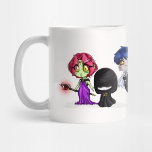 Chibi Feline Warriors Villains [Arc 1] Mug